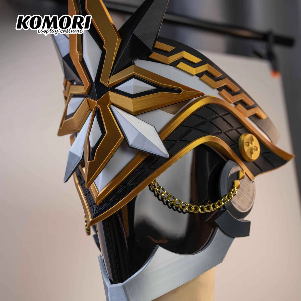 El Capitano Helmet Genshin Impact Cosplay