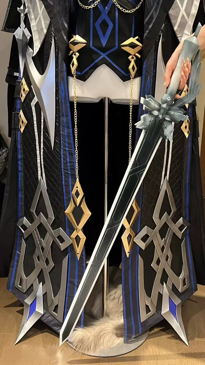 (Live Action Quality) Capitano Full Cosplay Costume Set Genshin Impact