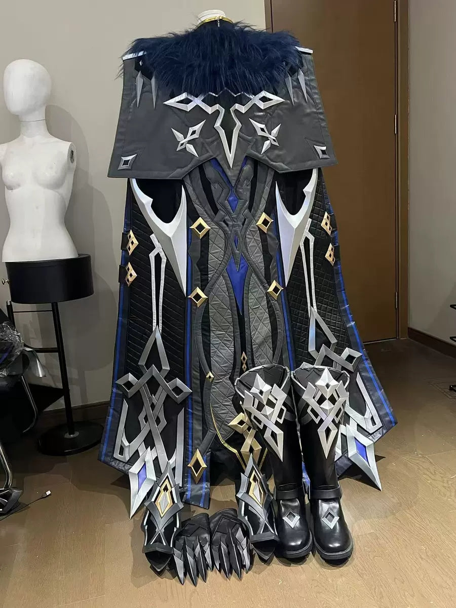 (Live Action Quality) Capitano Full Cosplay Costume Set Genshin Impact