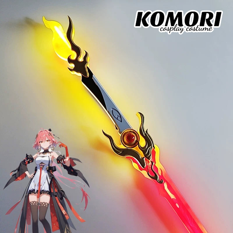 High Quality 3D Changli Wuthering Wave Cosplay Sword