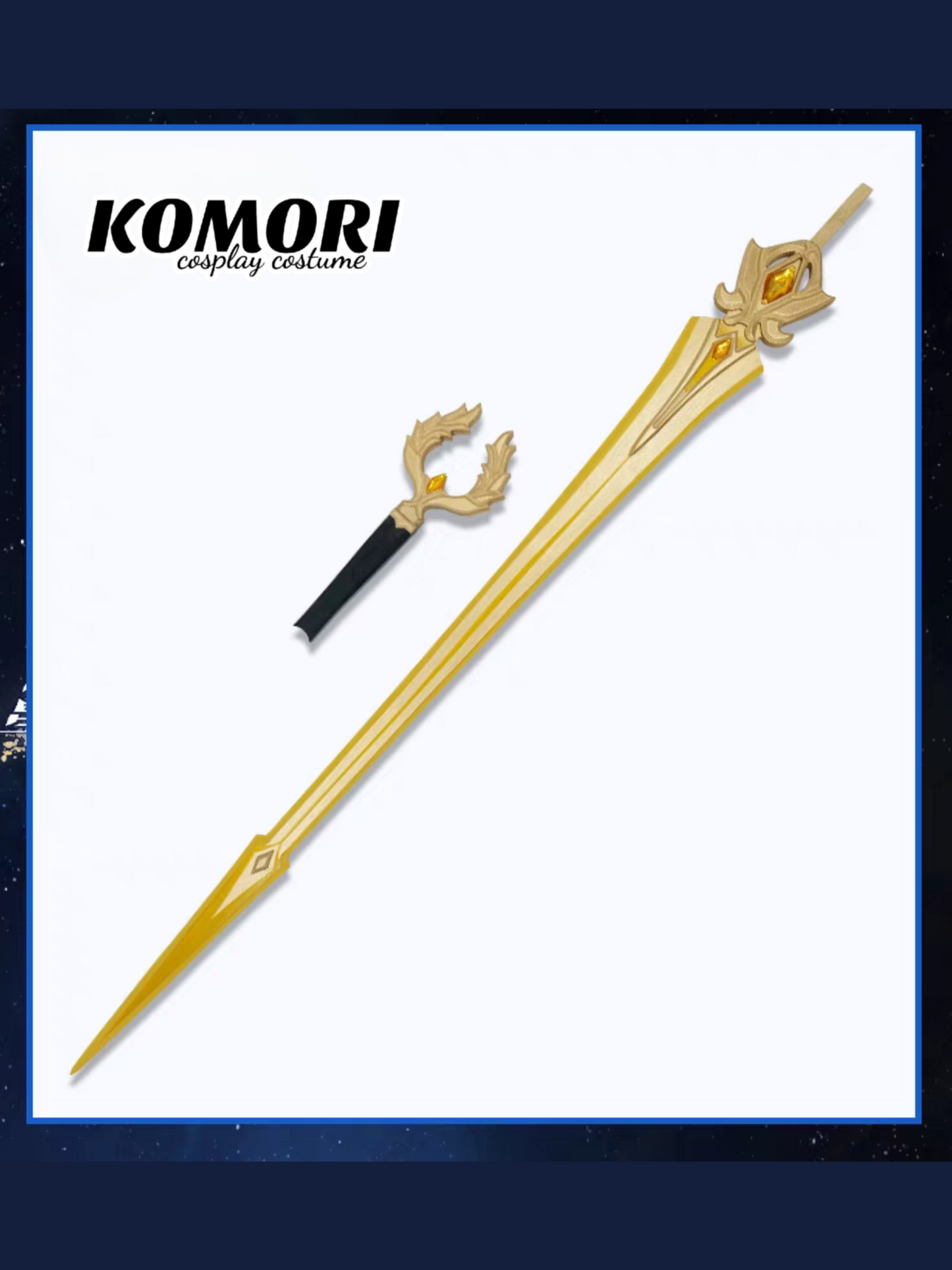 (Standard) 3D Aglaea Honkai Star Rail Sword Cosplay