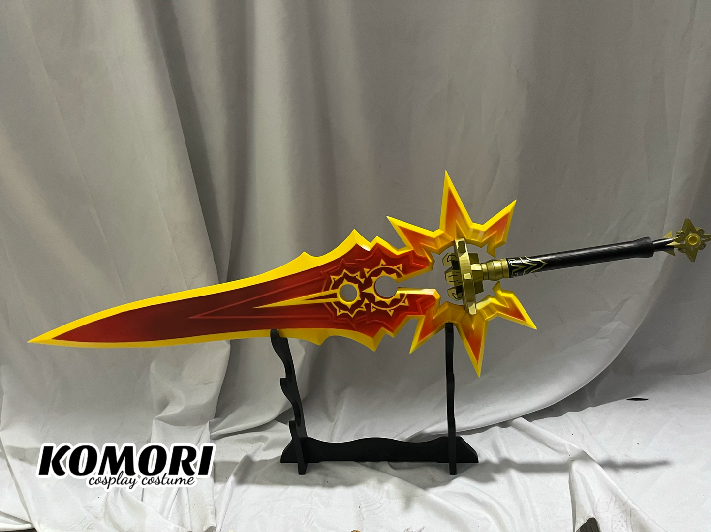 High Quality 3D Print Mavuika Sword Genshin Impact