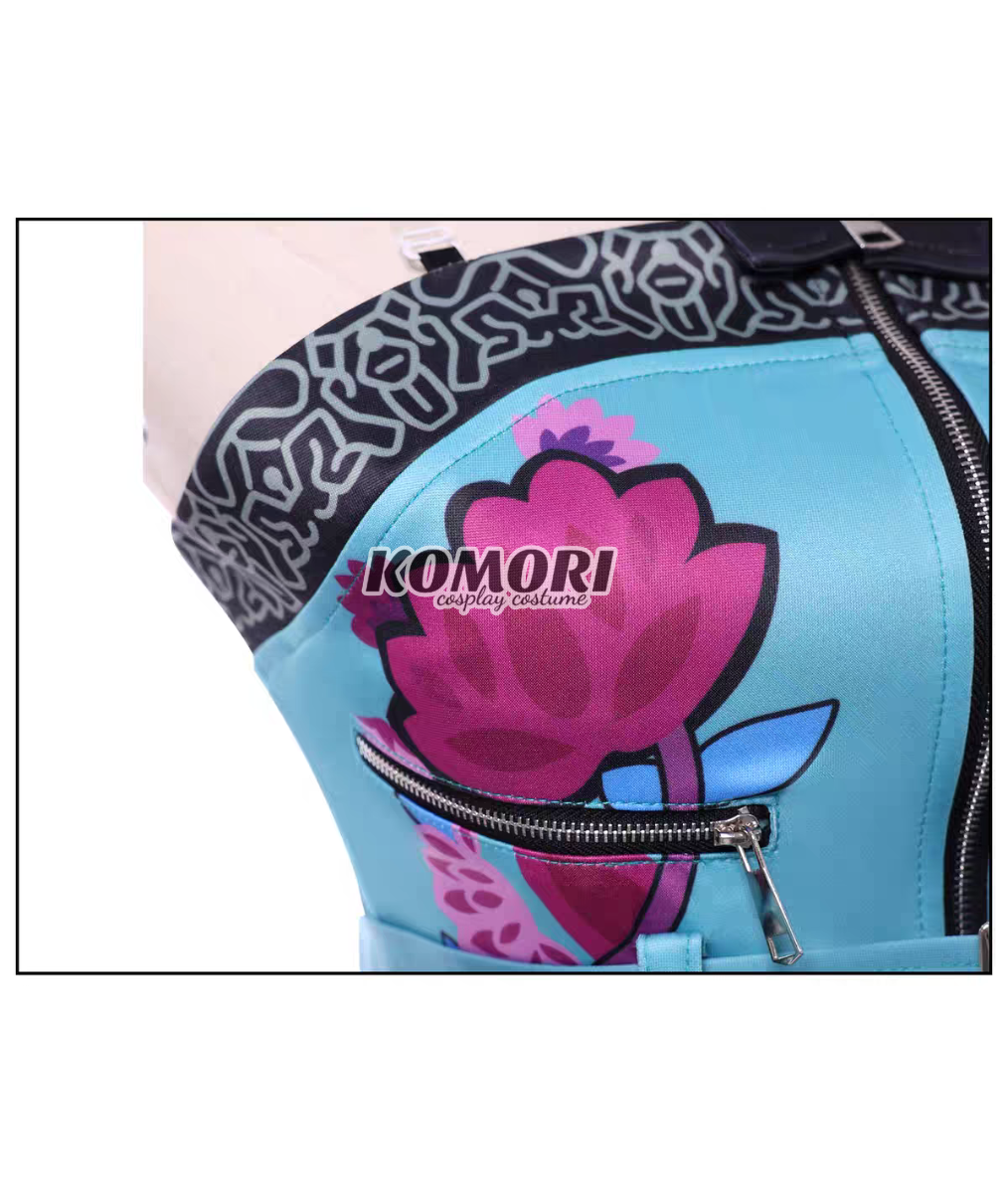 (Komori A) Zoe KPop Demon Hunter Cosplay Costume