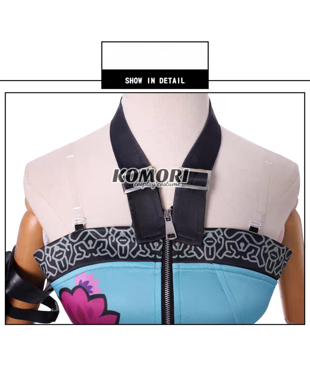 (Komori A) Zoe KPop Demon Hunter Cosplay Costume