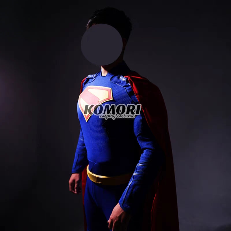 (Komori A) Man of Steel Clark Kent Superman Cosplay Costume Tv Series