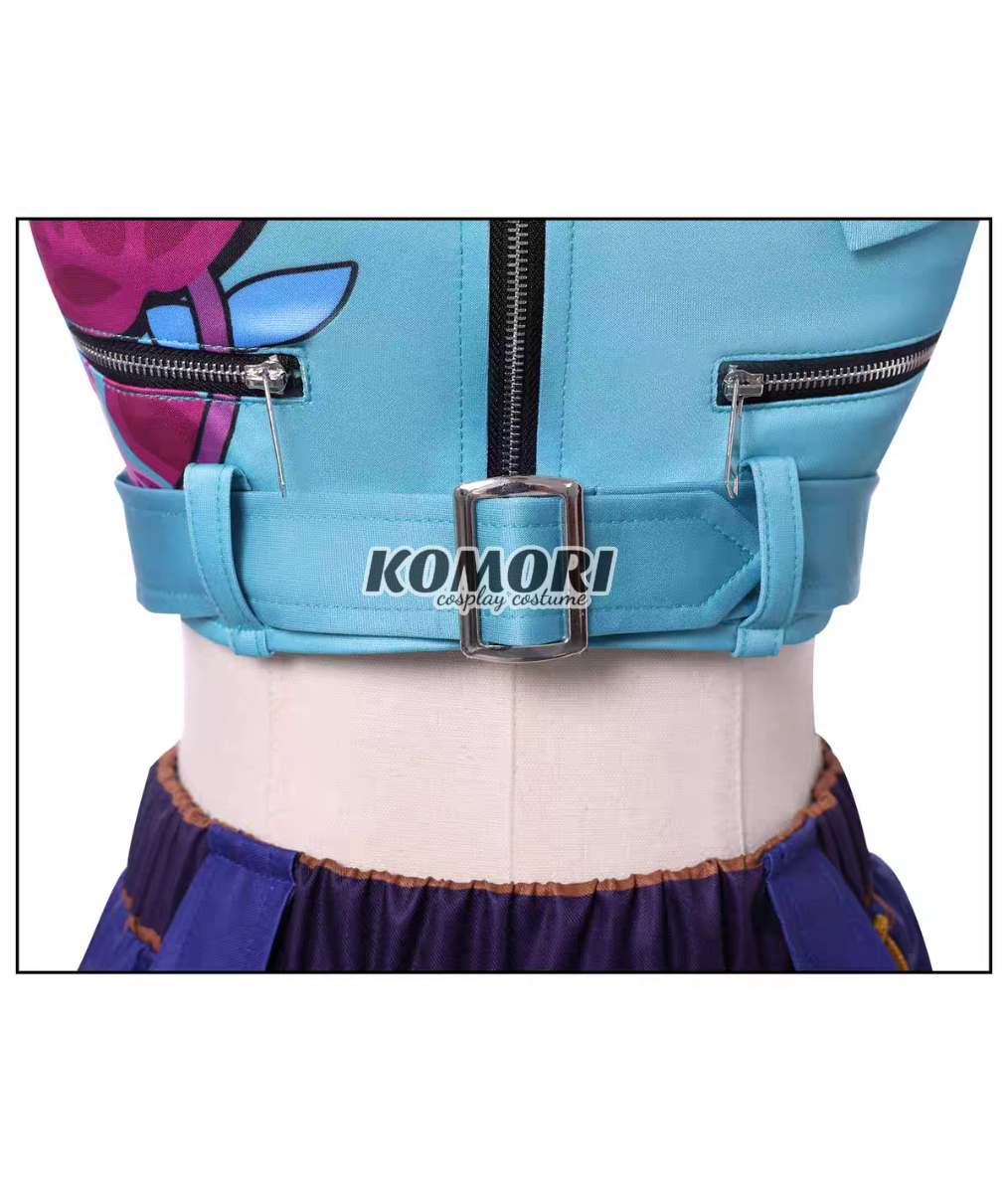(Komori A) Zoe KPop Demon Hunter Cosplay Costume