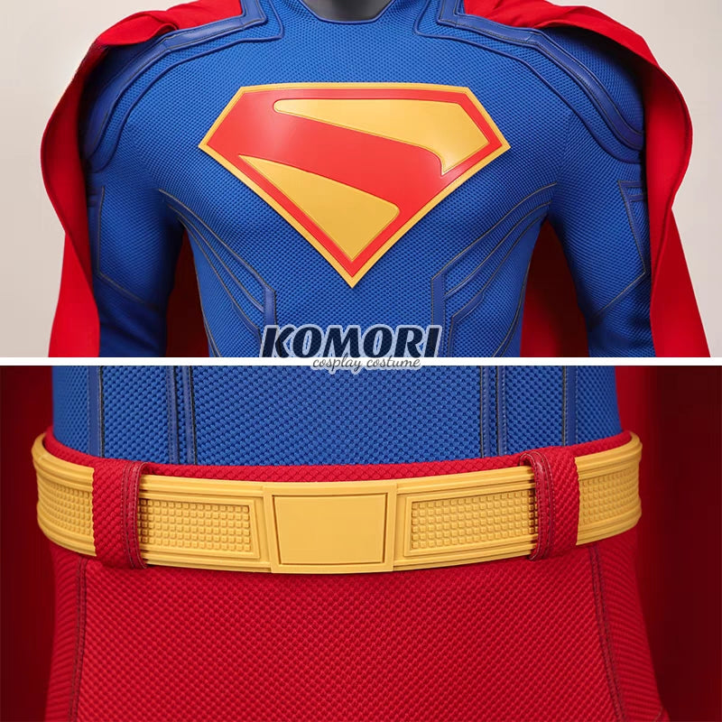 (Komori A) Man of Steel Clark Kent Superman Cosplay Costume Tv Series