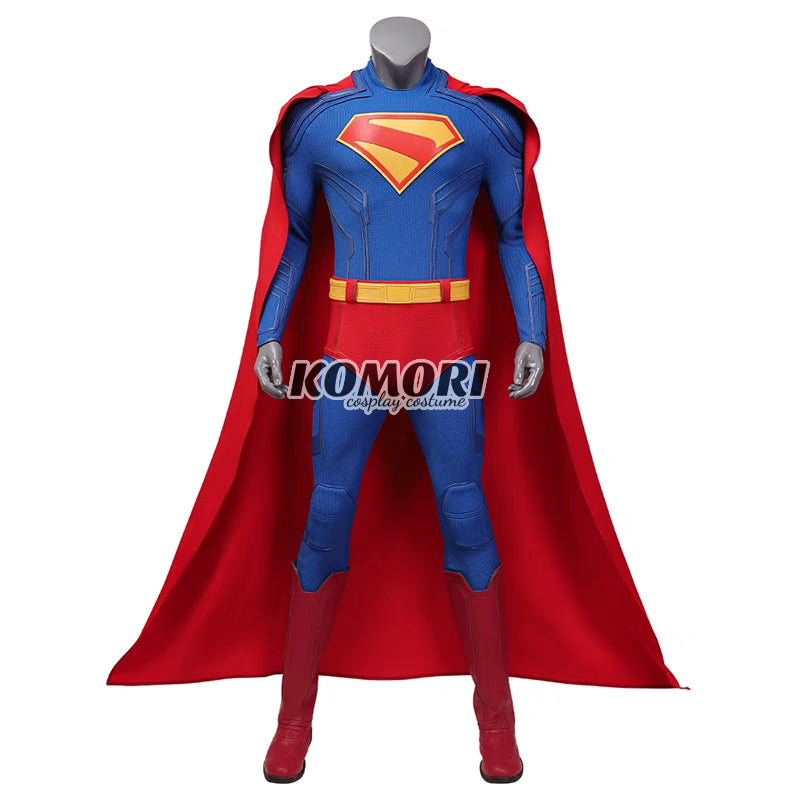 (Komori A) Man of Steel Clark Kent Superman Cosplay Costume Tv Series