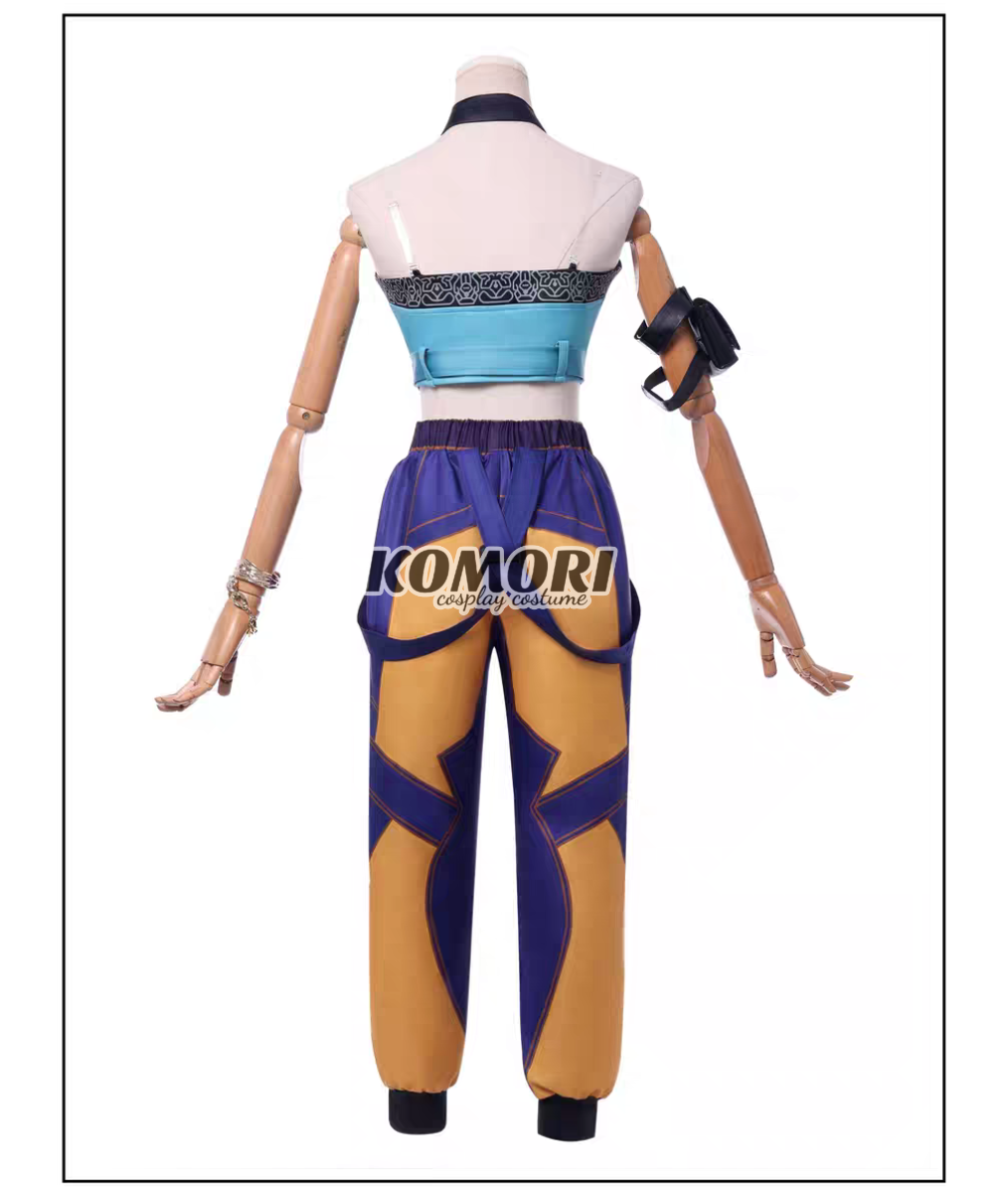 (Komori A) Zoe KPop Demon Hunter Cosplay Costume