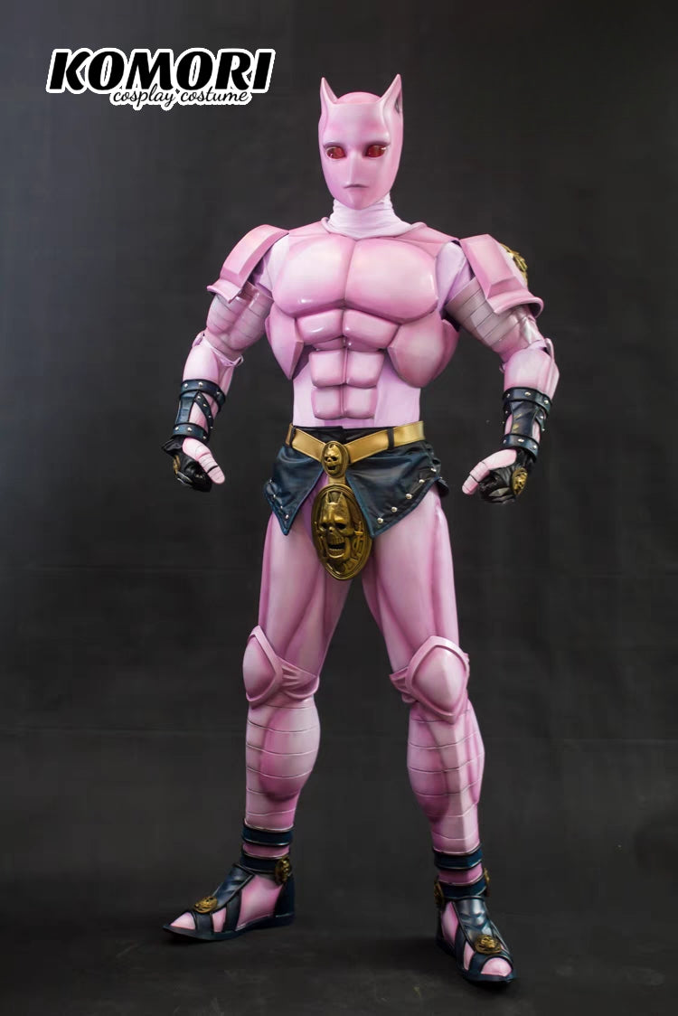 (High Quality) Jojo's Bizarre Adventure Killer Queen Stand Cosplay Costume Set