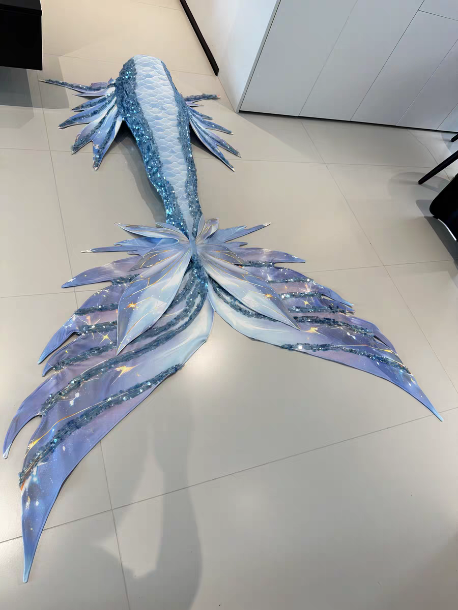 Frozen Blue Mermaid Tail