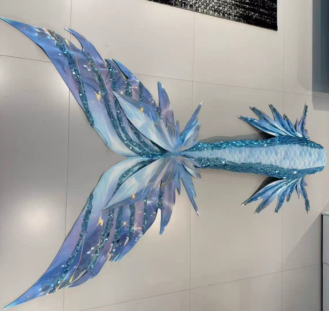 Frozen Blue Mermaid Tail