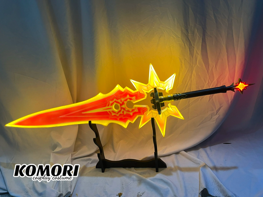 High Quality 3D Print Mavuika Sword Genshin Impact