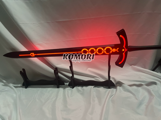 High Quality 3D Excalibur Alter Arthuria Pendragon Fate Stay Night Sword Cosplay