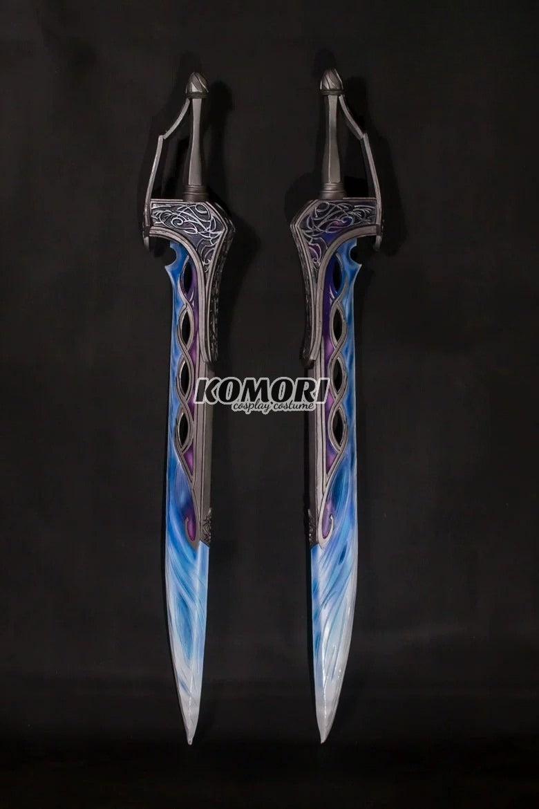 (High Quality) Monster Hunter Iceborne Velkhana Cosplay Armor Set - Deluxe Version