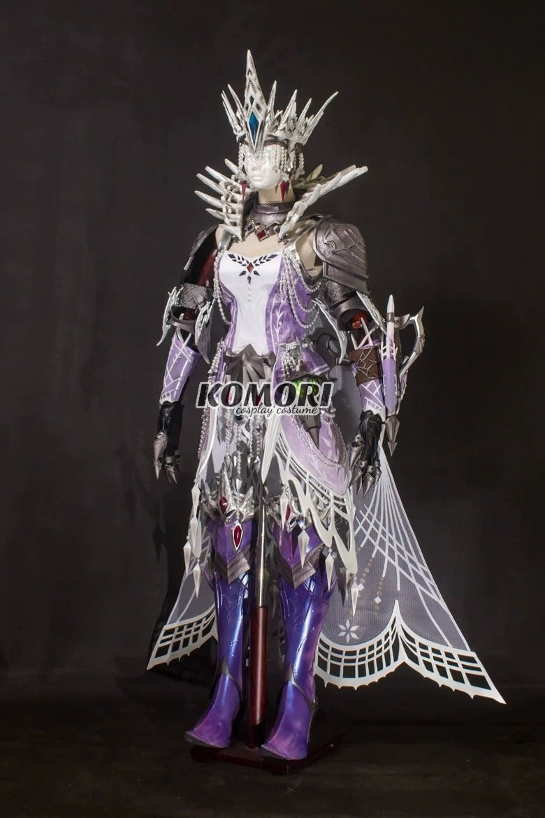 (High Quality) Monster Hunter Iceborne Velkhana Cosplay Armor Set - Deluxe Version
