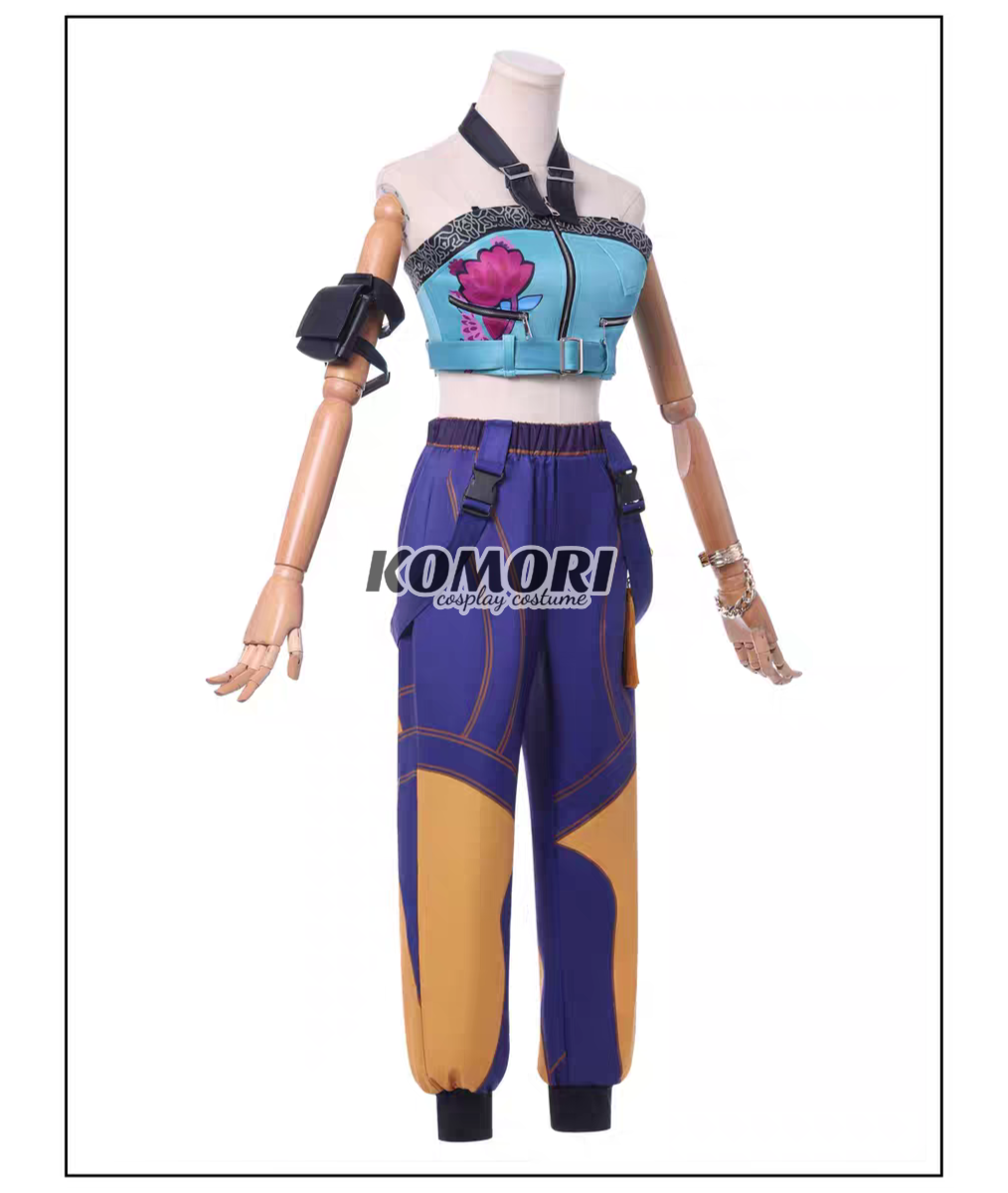 (Komori A) Zoe KPop Demon Hunter Cosplay Costume