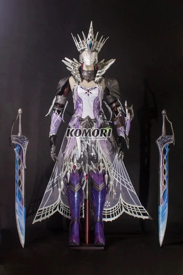 (High Quality) Monster Hunter Iceborne Velkhana Cosplay Armor Set - Deluxe Version
