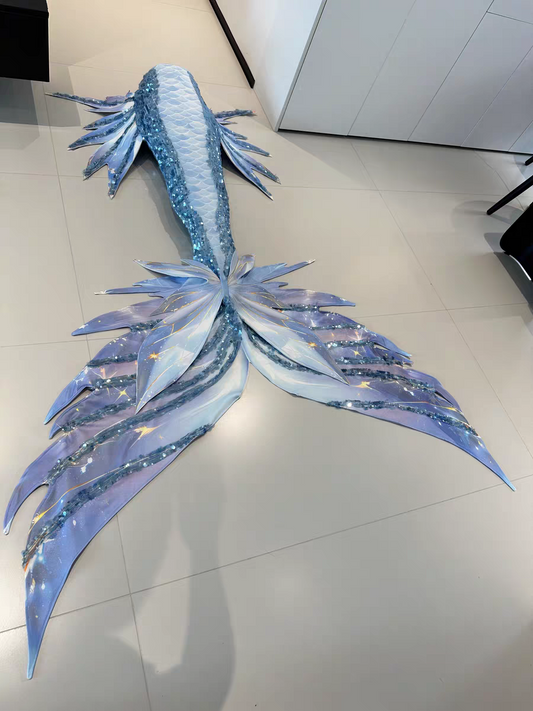 Frozen Blue Mermaid Tail
