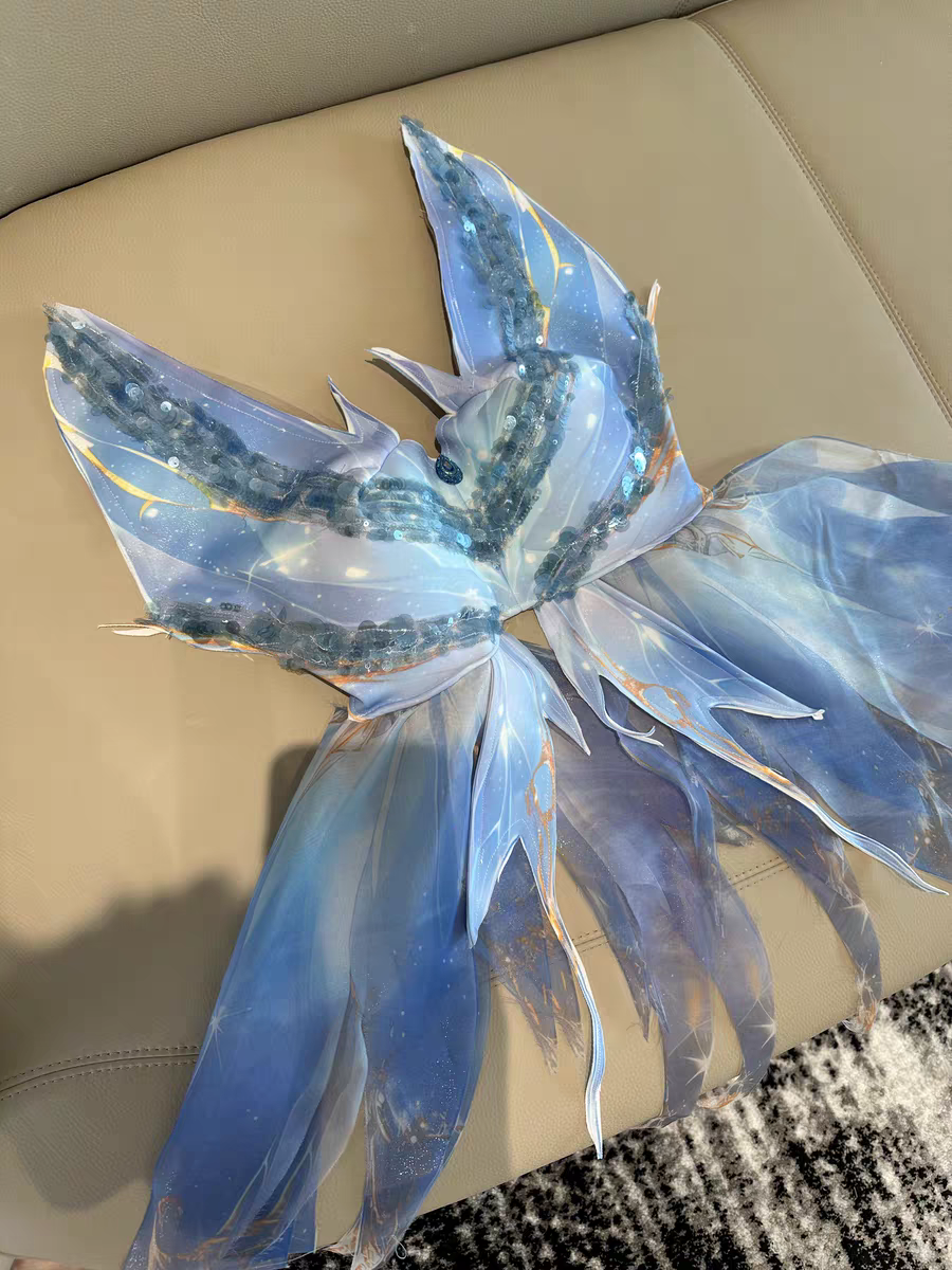 Frozen Blue Mermaid Tail